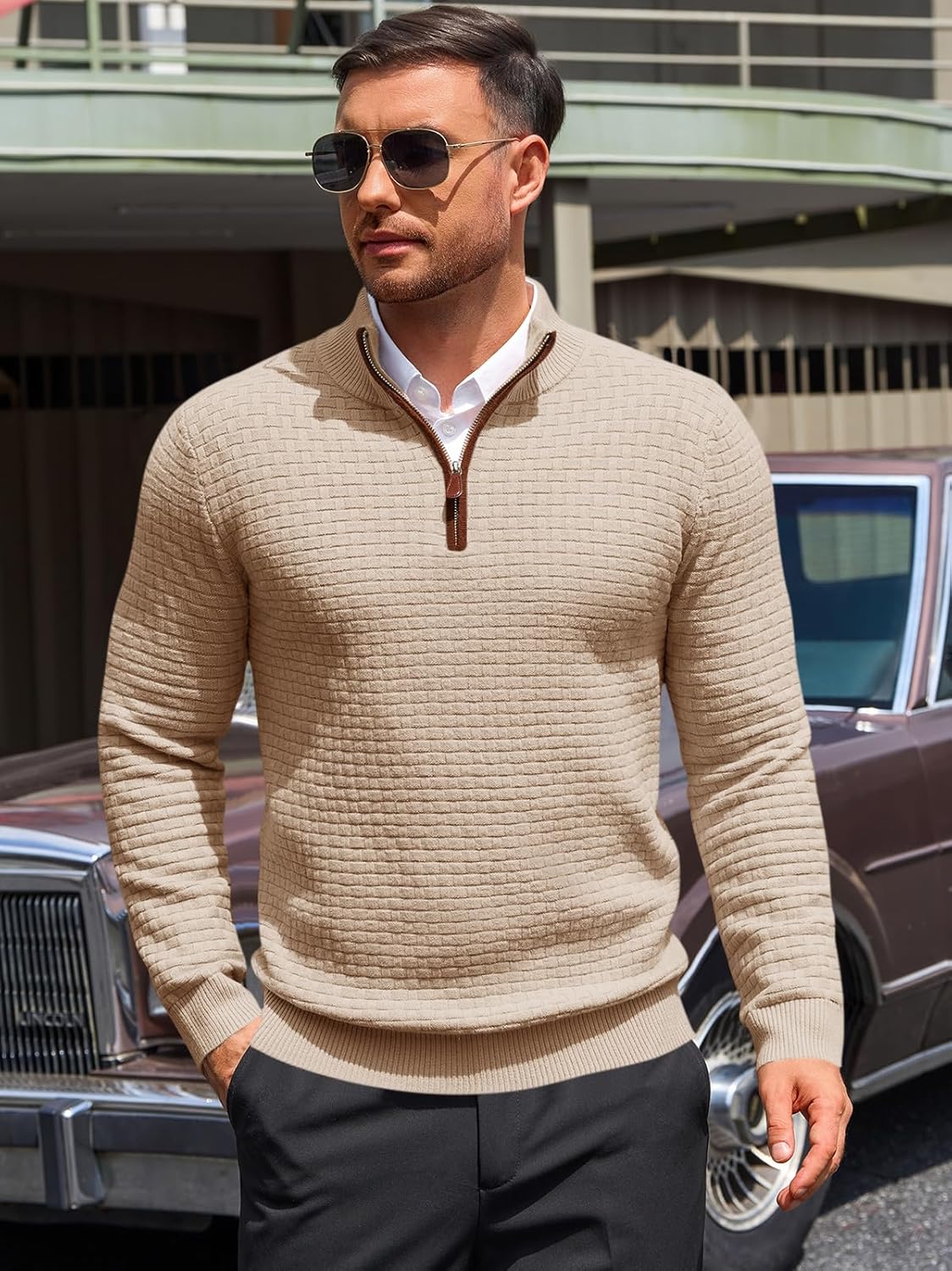 Everyday Mock Neck Quarter Zip