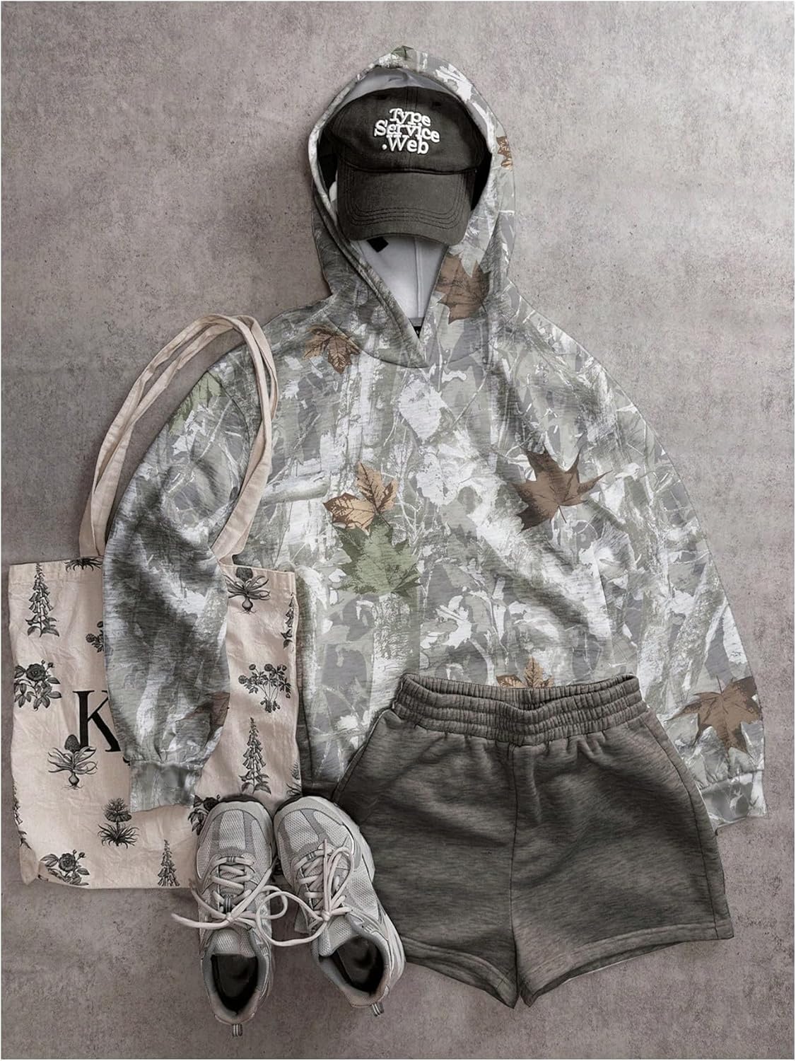 Cozy Camo Girls Hoodie