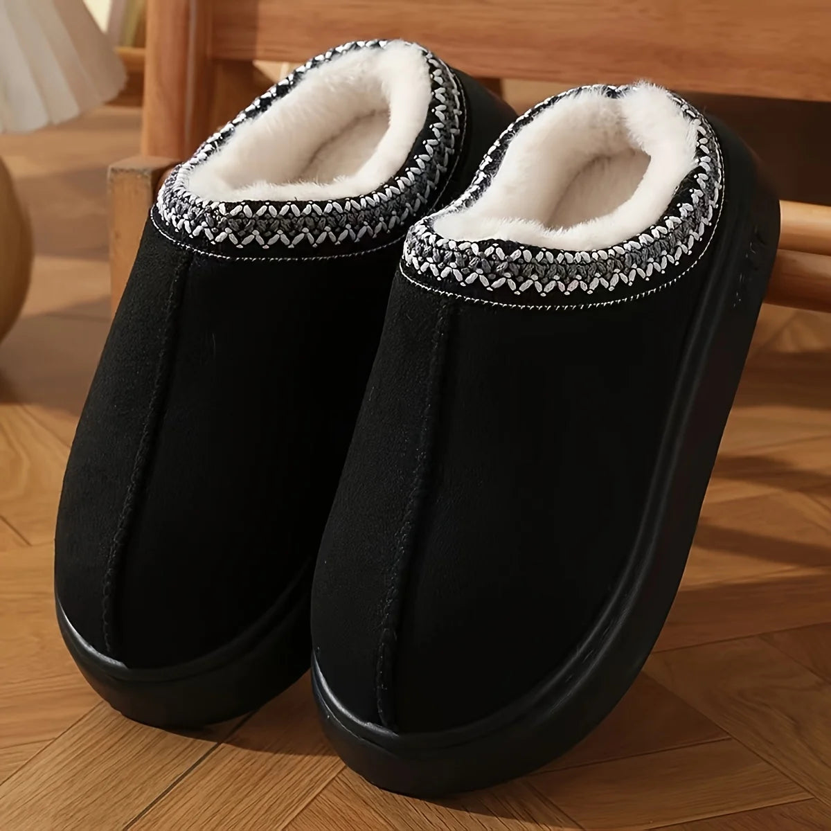 Cozy Indoor-Outdoor Slippers